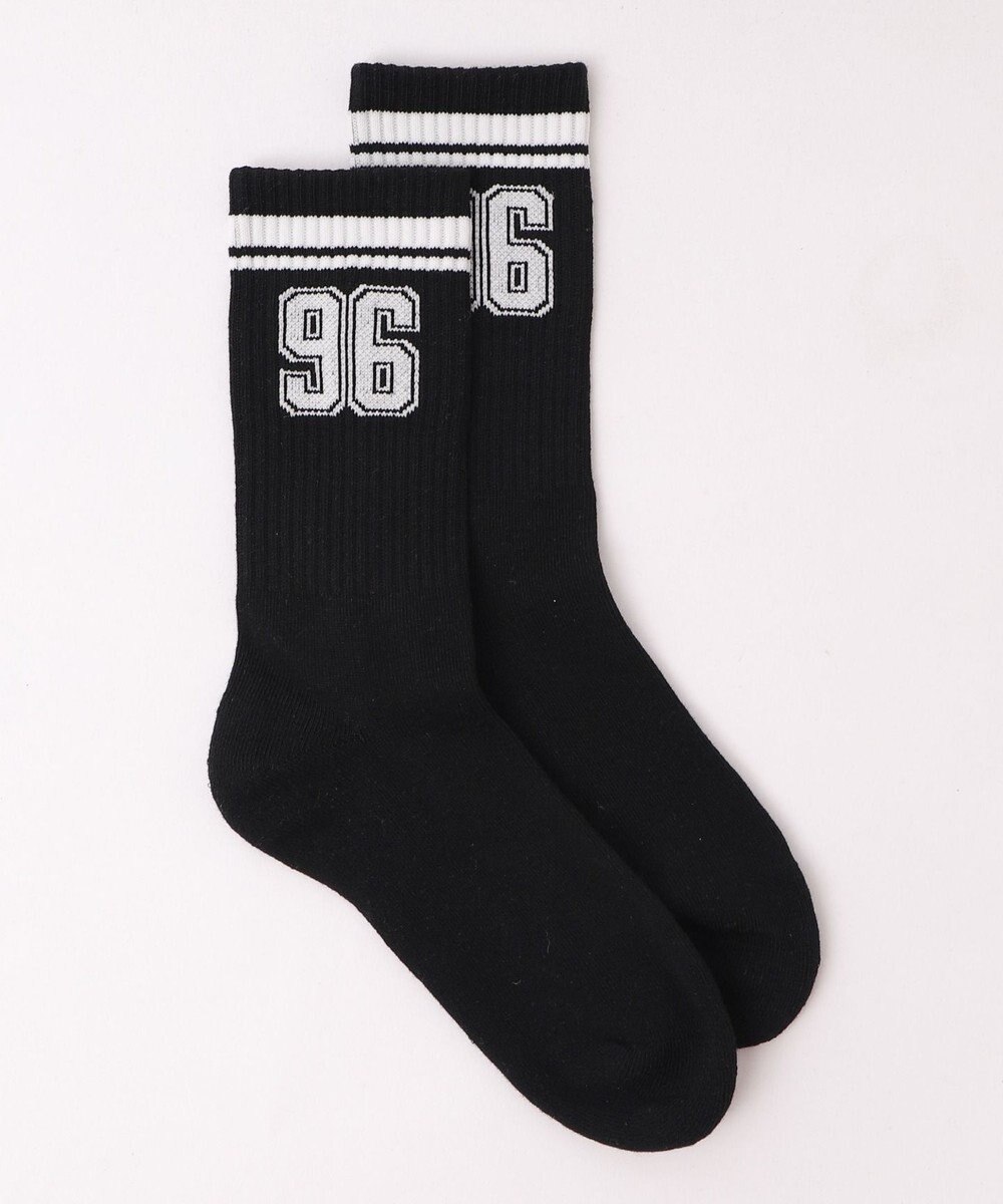 WEGO ナンバリングラインリブソックス 