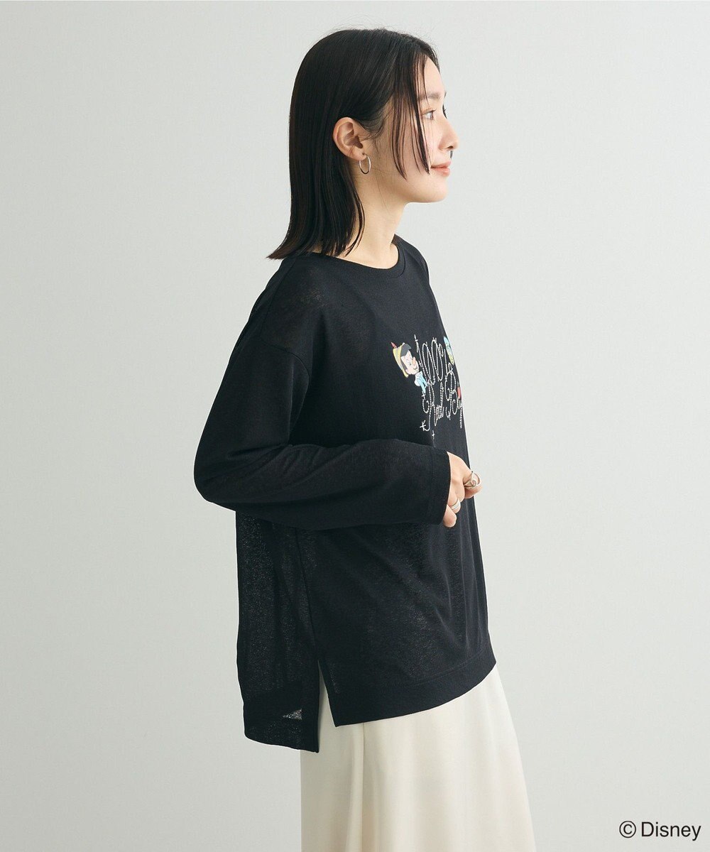 Green Parks ピノキオ／ラメロゴシアーＴシャツ 