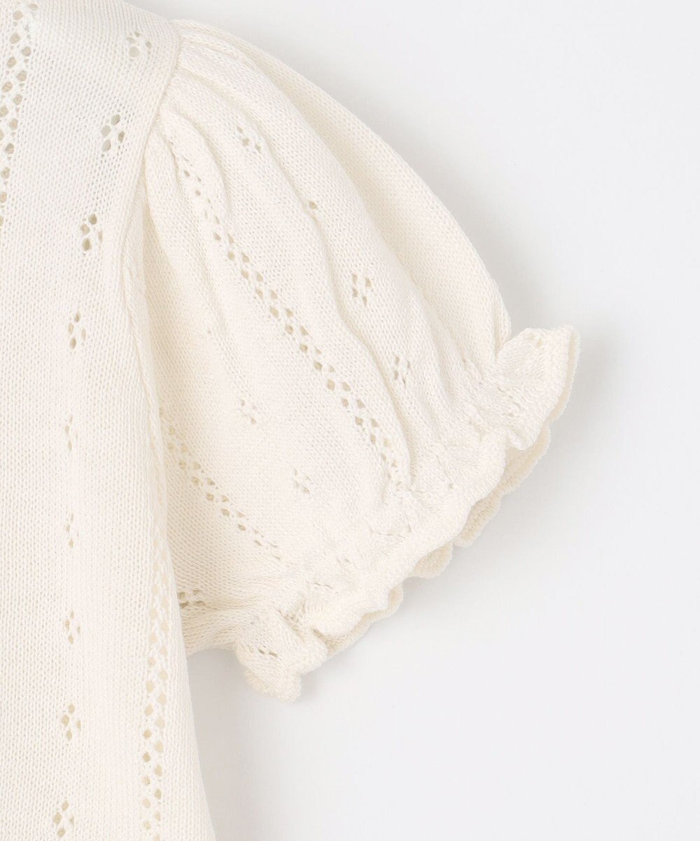 ANY KIDS 半袖 ニット カーディガン 