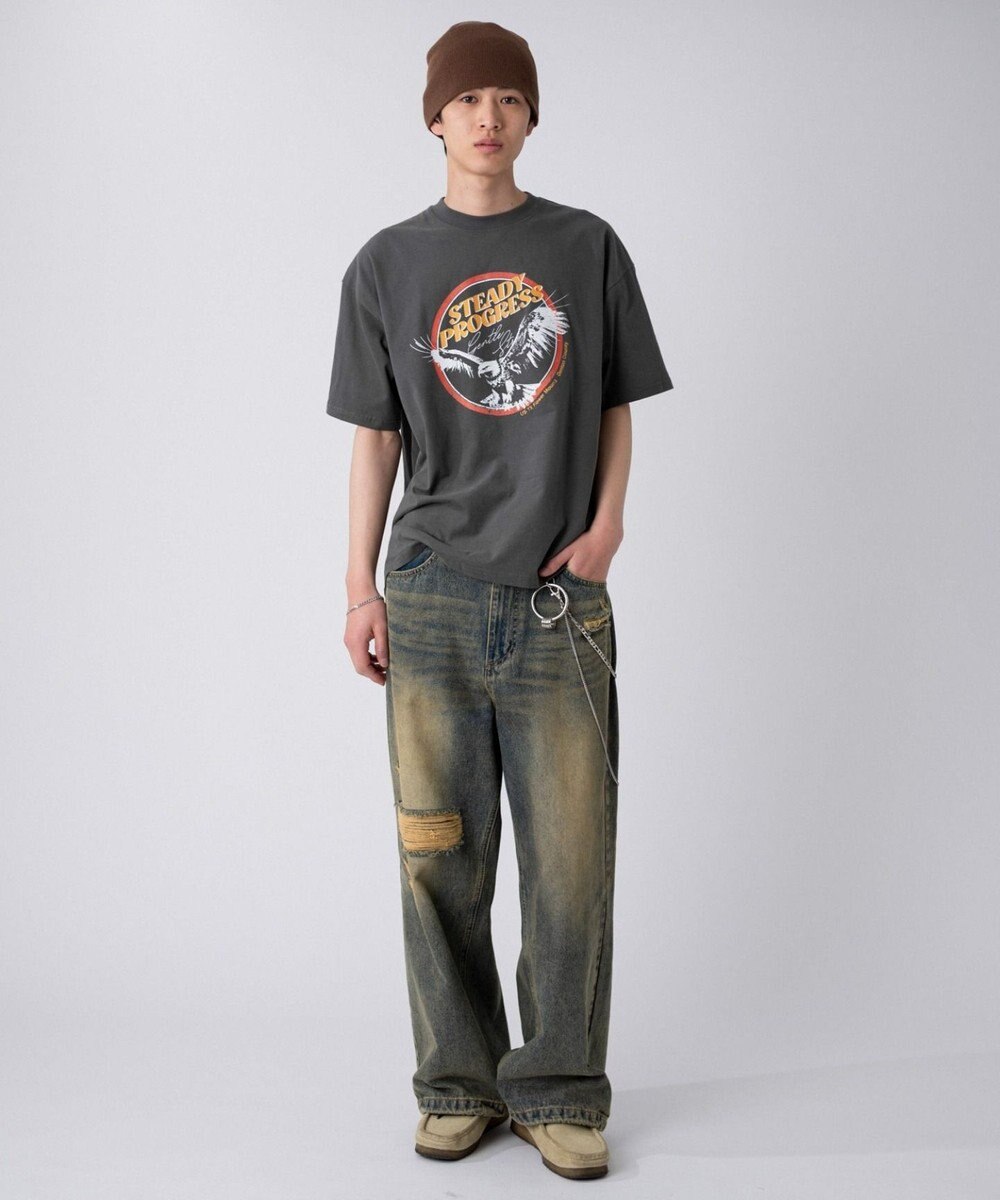 WEGO 【ユニセックス着用ITEM/SMLサイズ展開】アソートグラフィックBIG　T2（SS） 