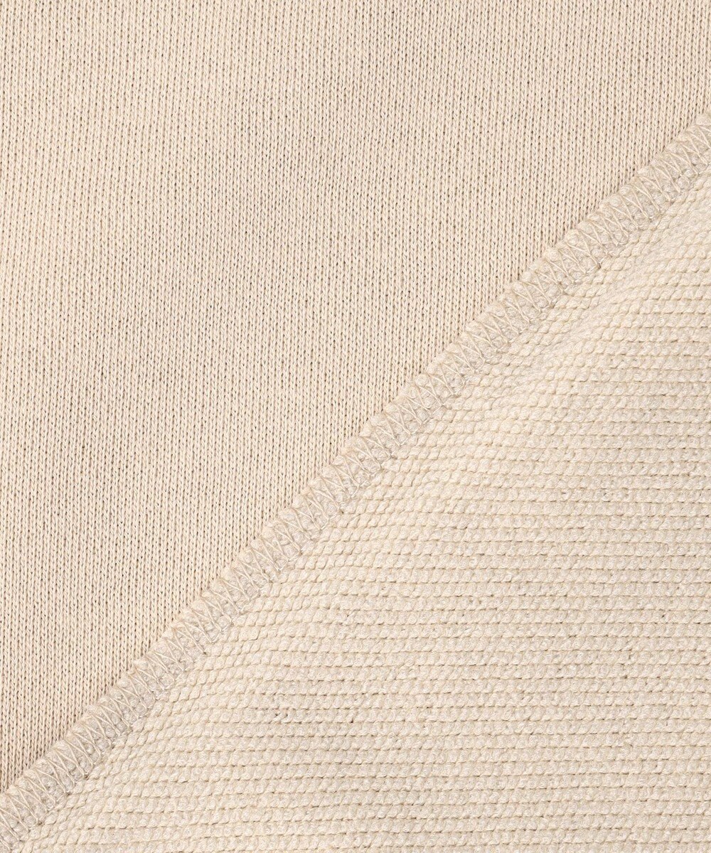 J.PRESS LADIES L 裏毛 ハーフジップ プルオーバー 