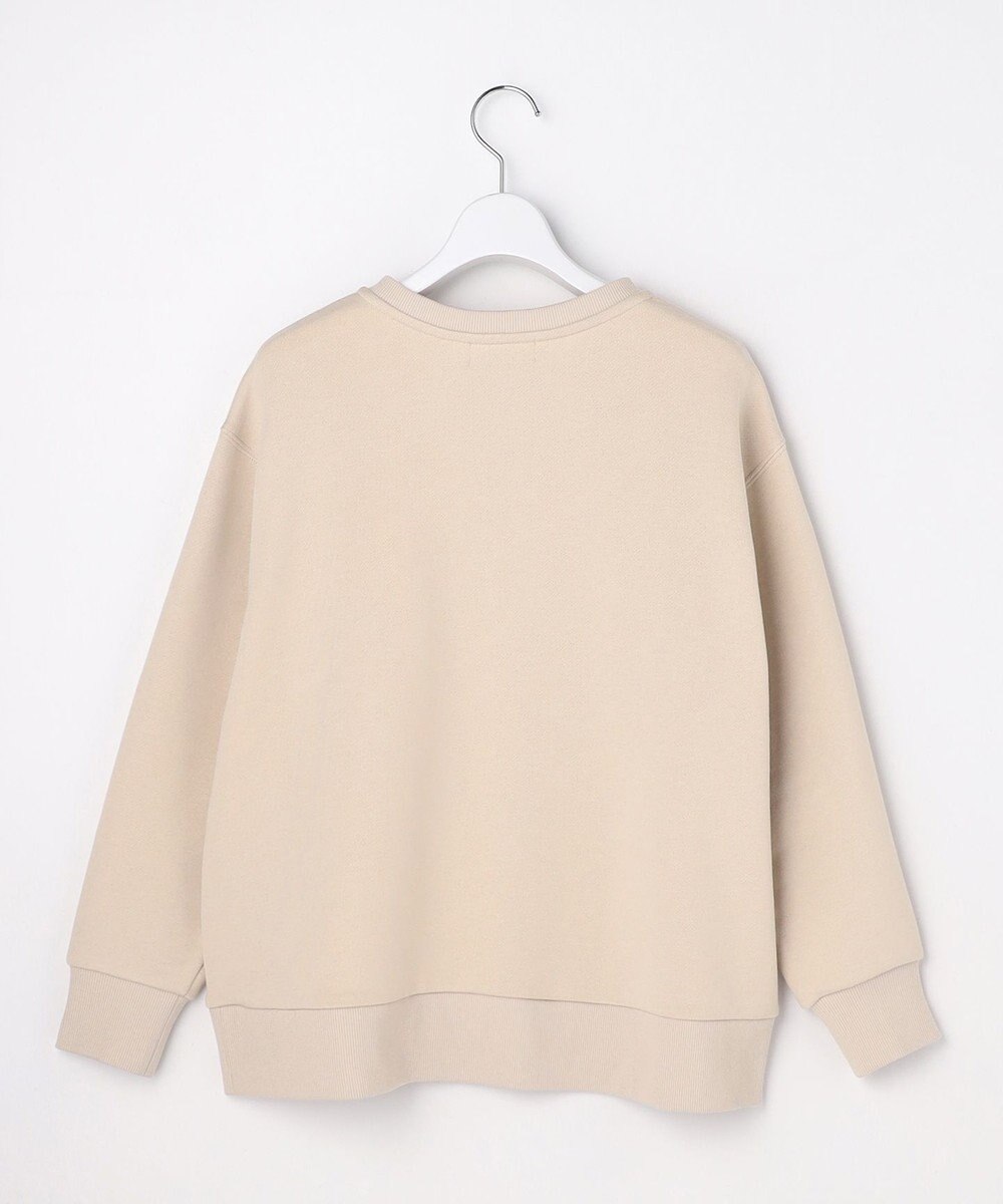 J.PRESS LADIES L 裏毛 ハーフジップ プルオーバー 