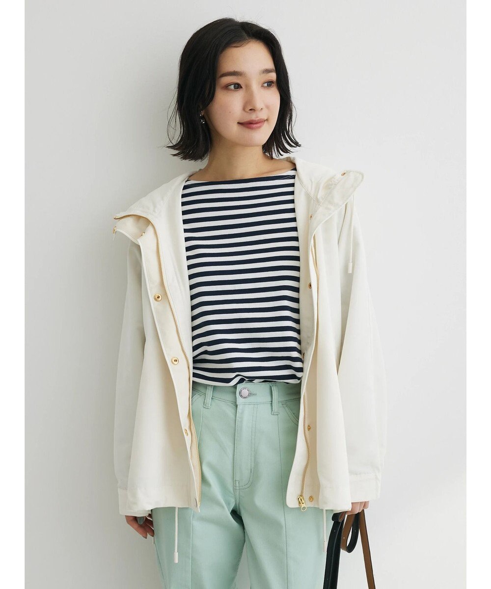 Green Parks 花粉防止　フーデッドブルゾン 