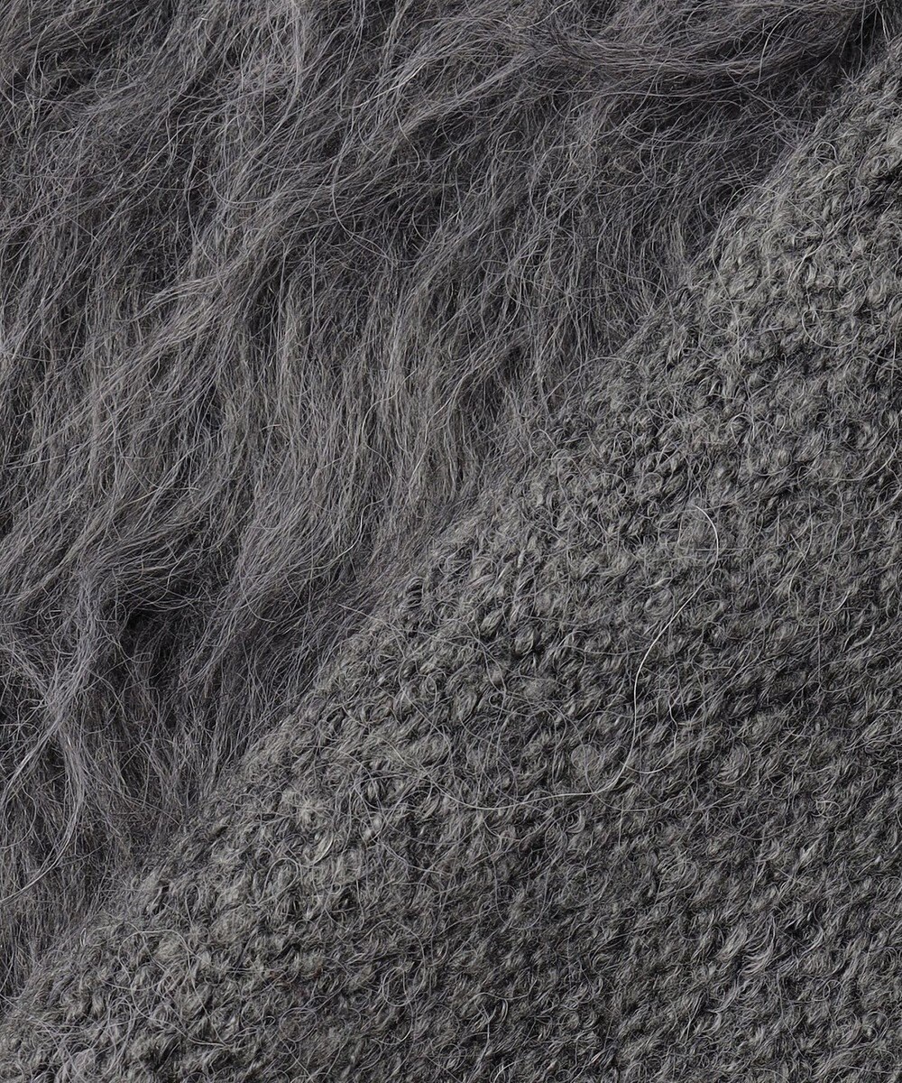 UNFILO MENS 【男女兼用】シャギー クルーネックニット 