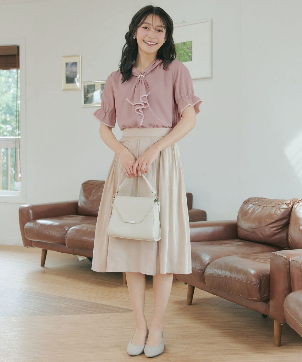 Tiaclasse パニエ付きフレアスカート 