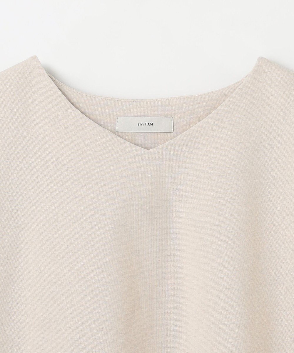 ANY ドライポンチVネックプルオーバー 