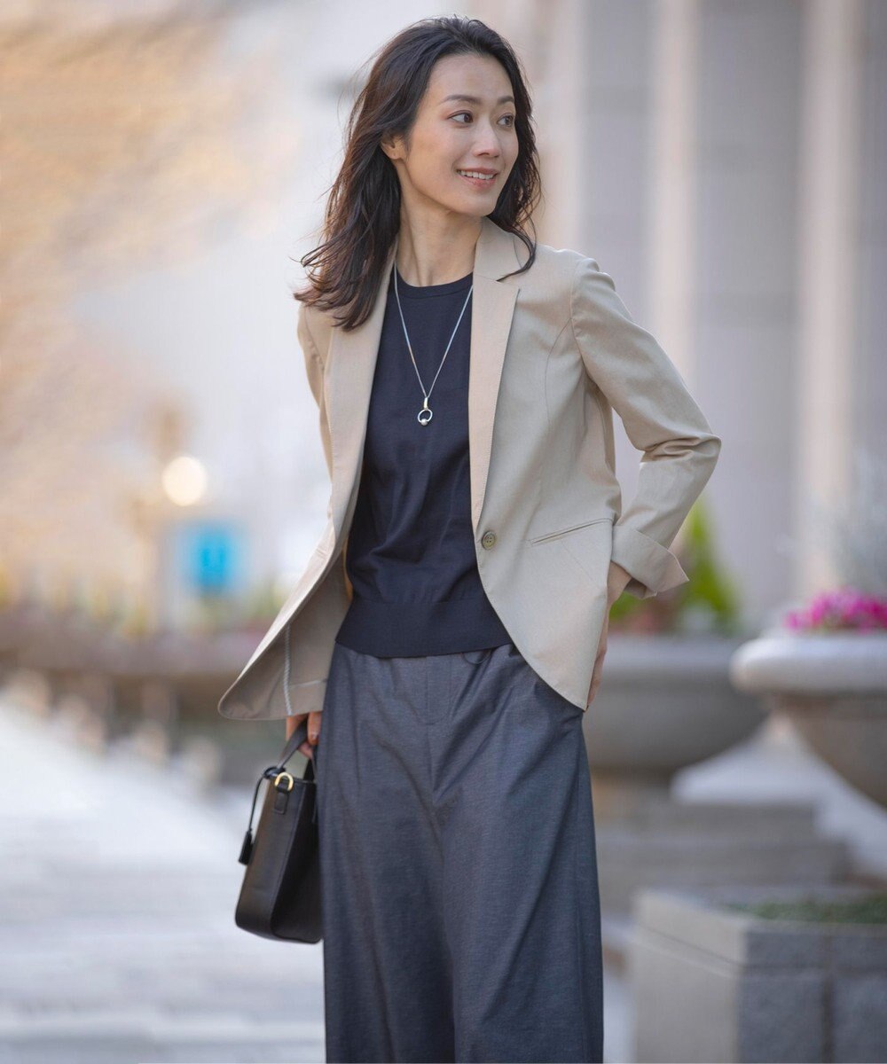 J.PRESS LADIES スティック パール ネックレス 