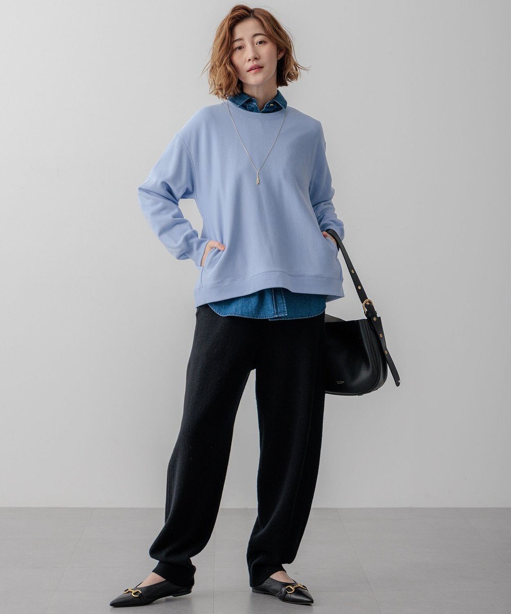 23区 【WEB&一部店舗限定カラーあり/Oggi2月号掲載】カラー スウェット 