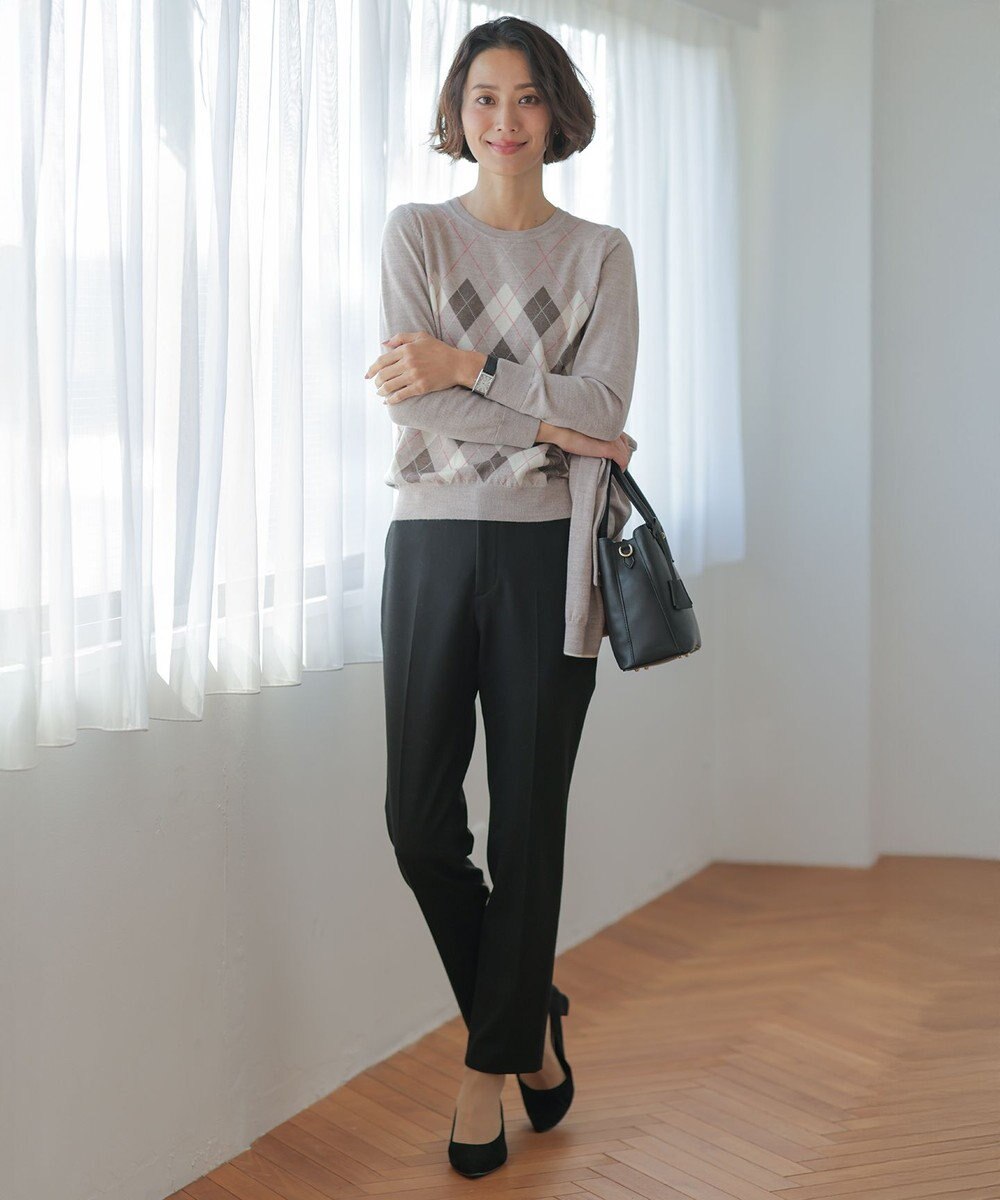 J.PRESS LADIES アーガイル ツイン ニット 