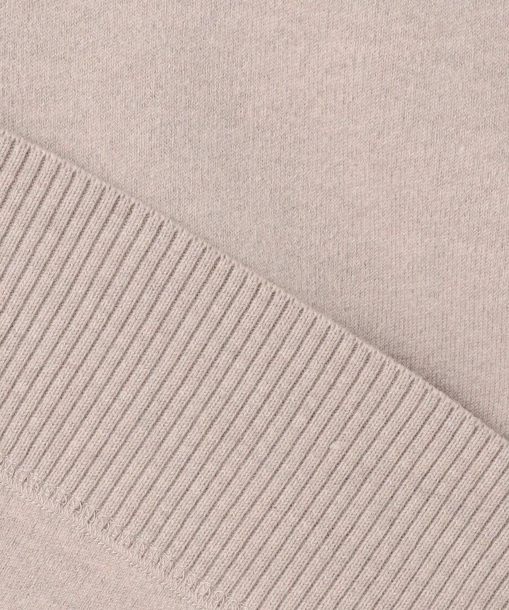 BEIGE， 【洗える】TAFT / コットンカシミヤスウェットニットトップス 