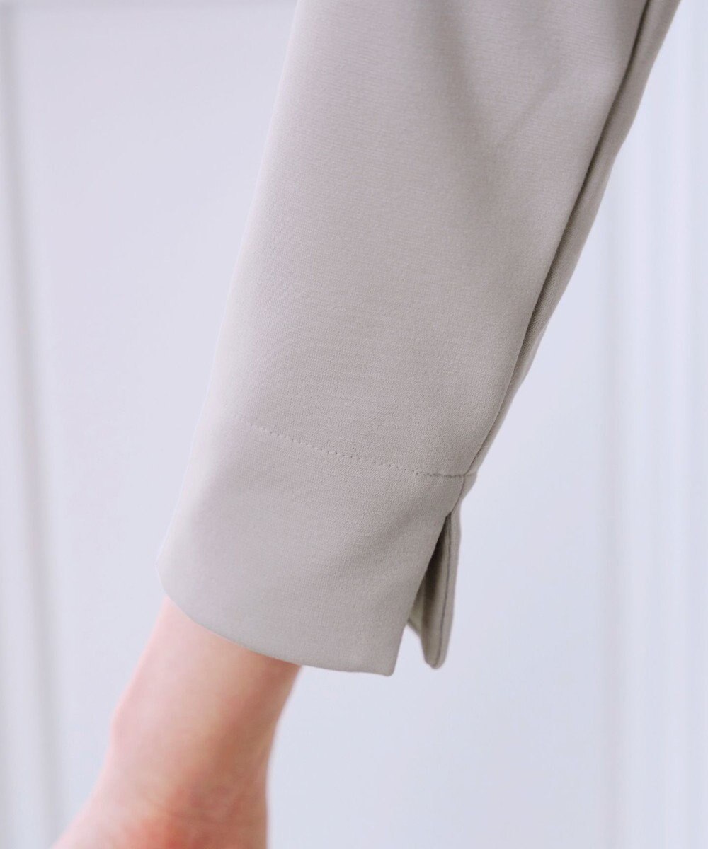 Tiaclasse 【UVカット・吸水速乾】 “きれい見え” カットソータックフレアワンピース 