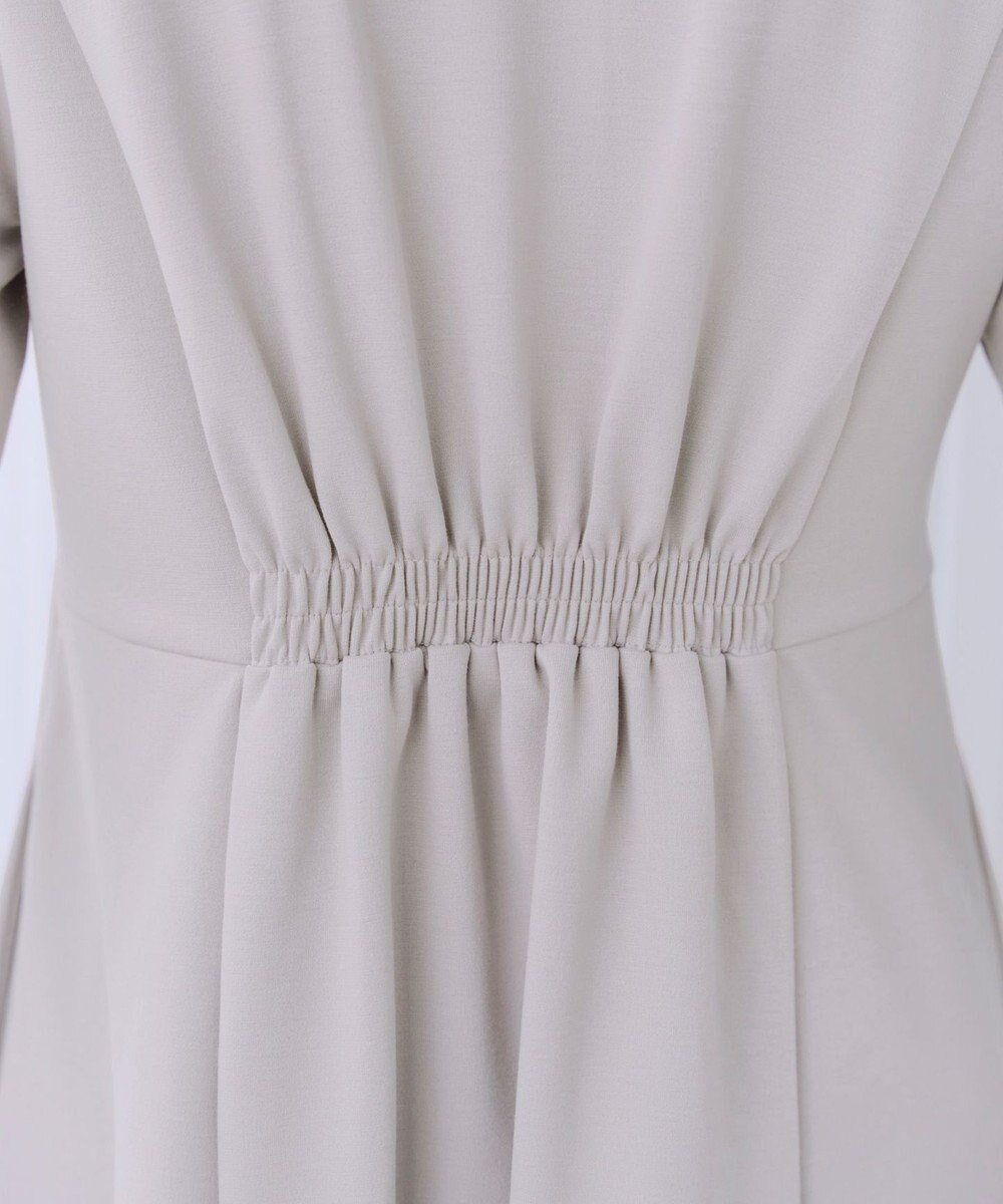 Tiaclasse 【UVカット・吸水速乾】 “きれい見え” カットソータックフレアワンピース 