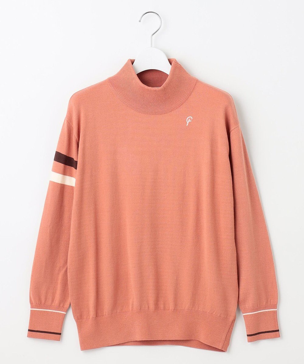 23区GOLF 【23Fondation/WOMEN】レーヨンストレッチ カラーニット 