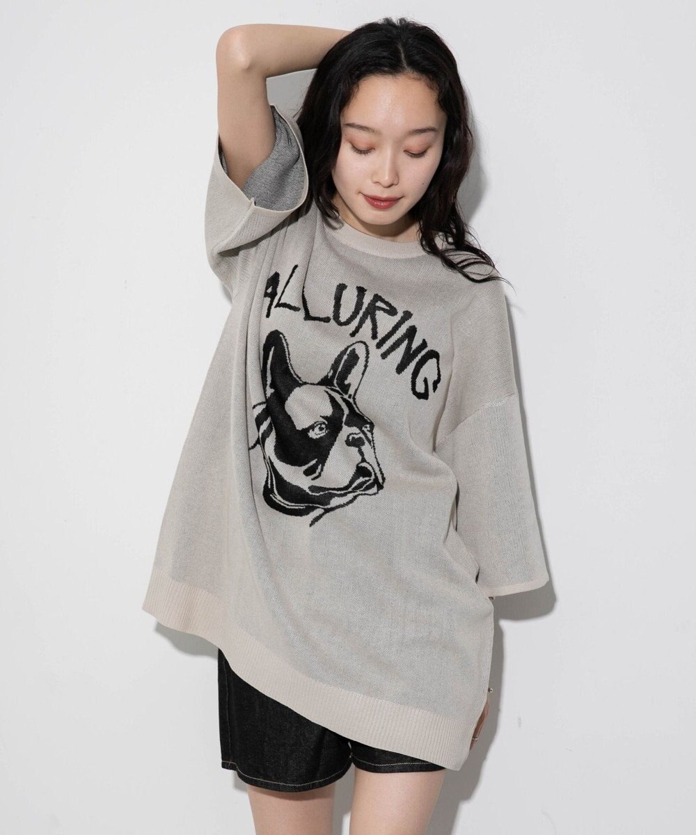 WEGO 【ユニセックス着用ITEM】ジャガードニットプルオーバー（S） 