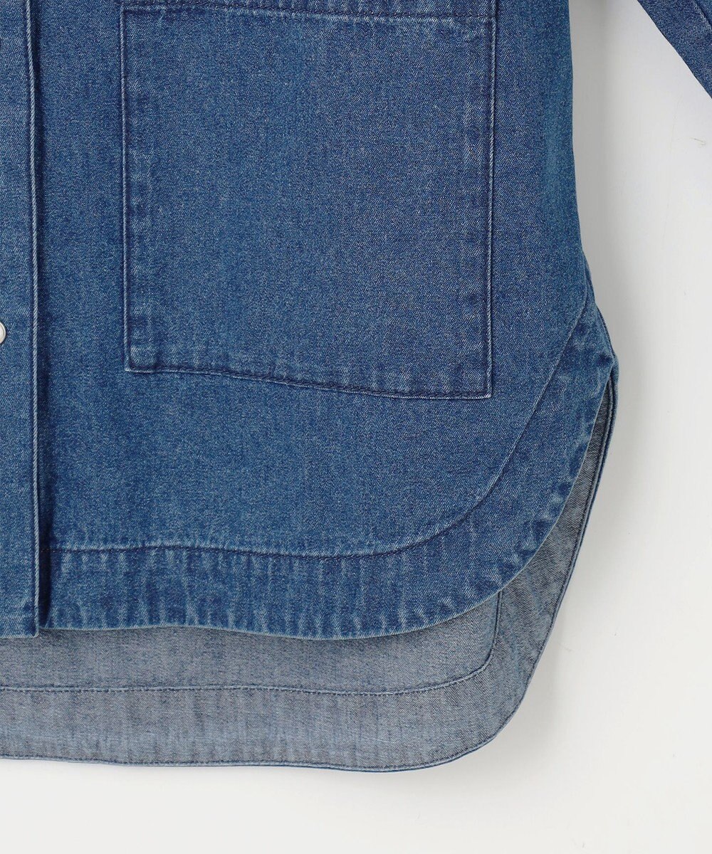 組曲 S デニム シャツジャケット 