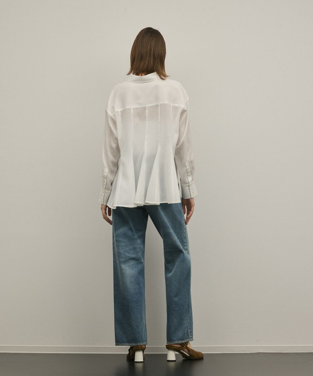 GRACE CONTINENTAL バックフレアシャツ 