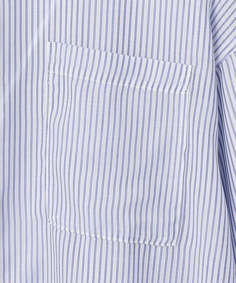 ANY シアーストライプシャツ 