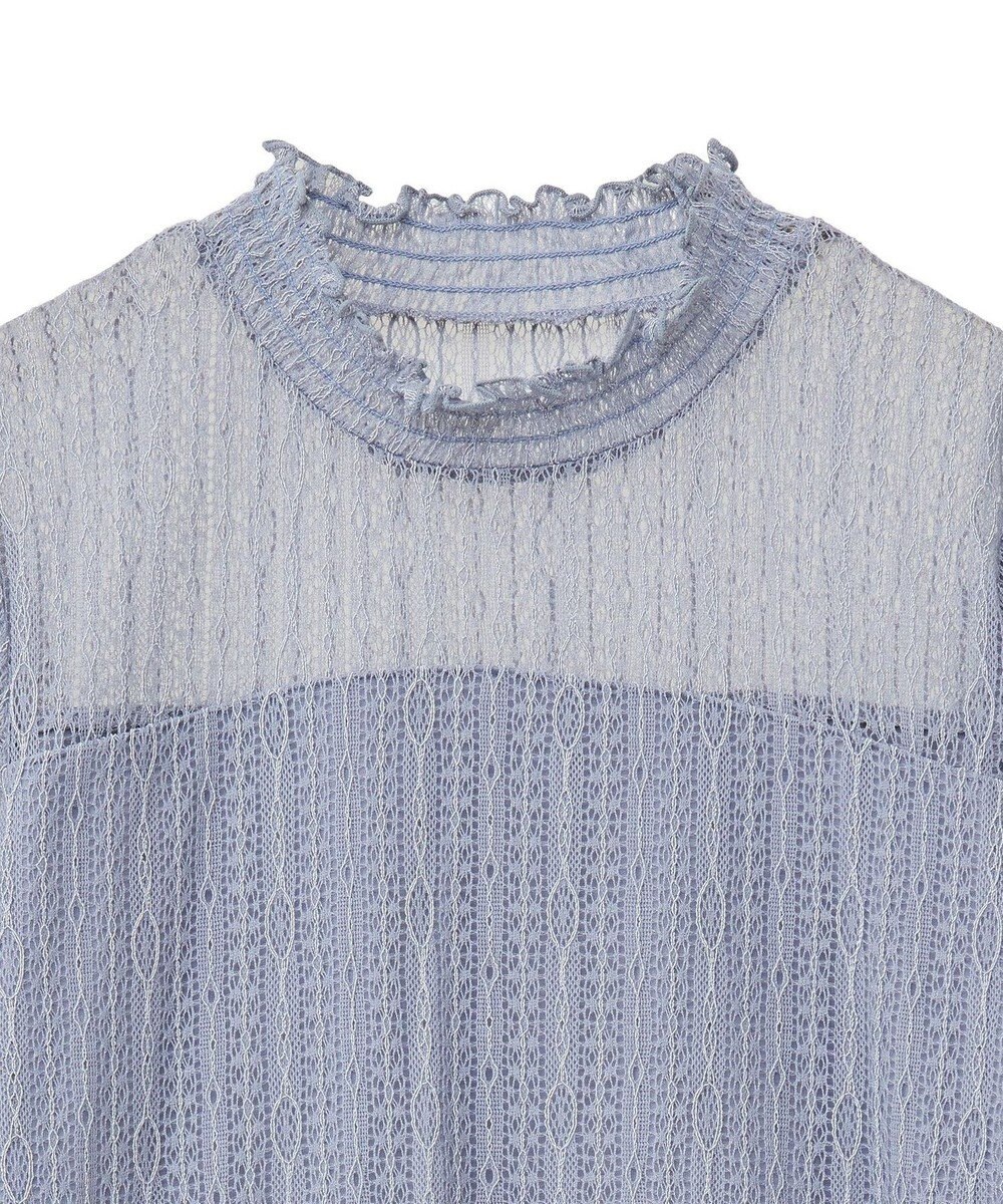 earth music&ecology レースドッキングプルオーバー 