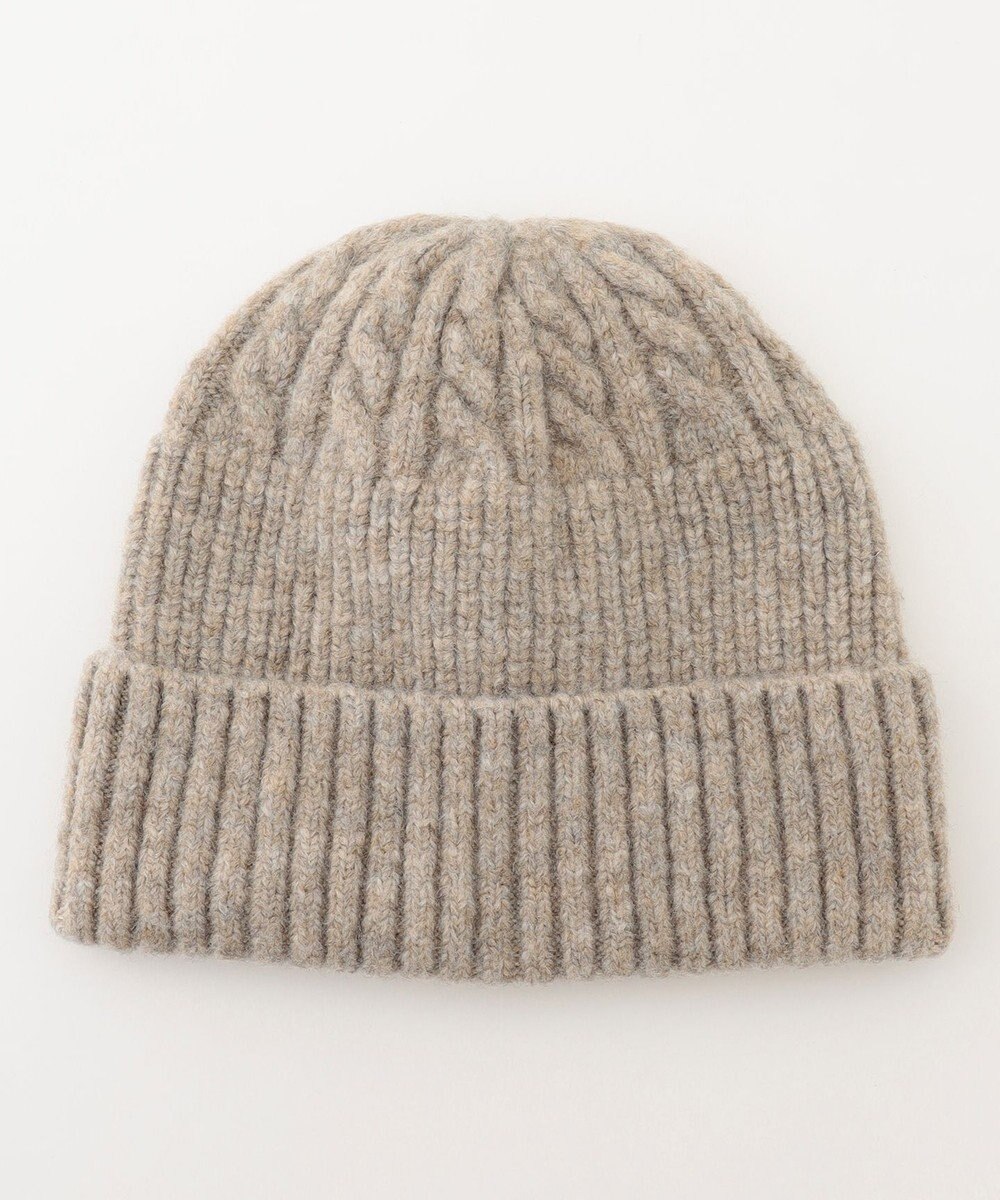 ANY SIS リブカラーミックス ニット帽 