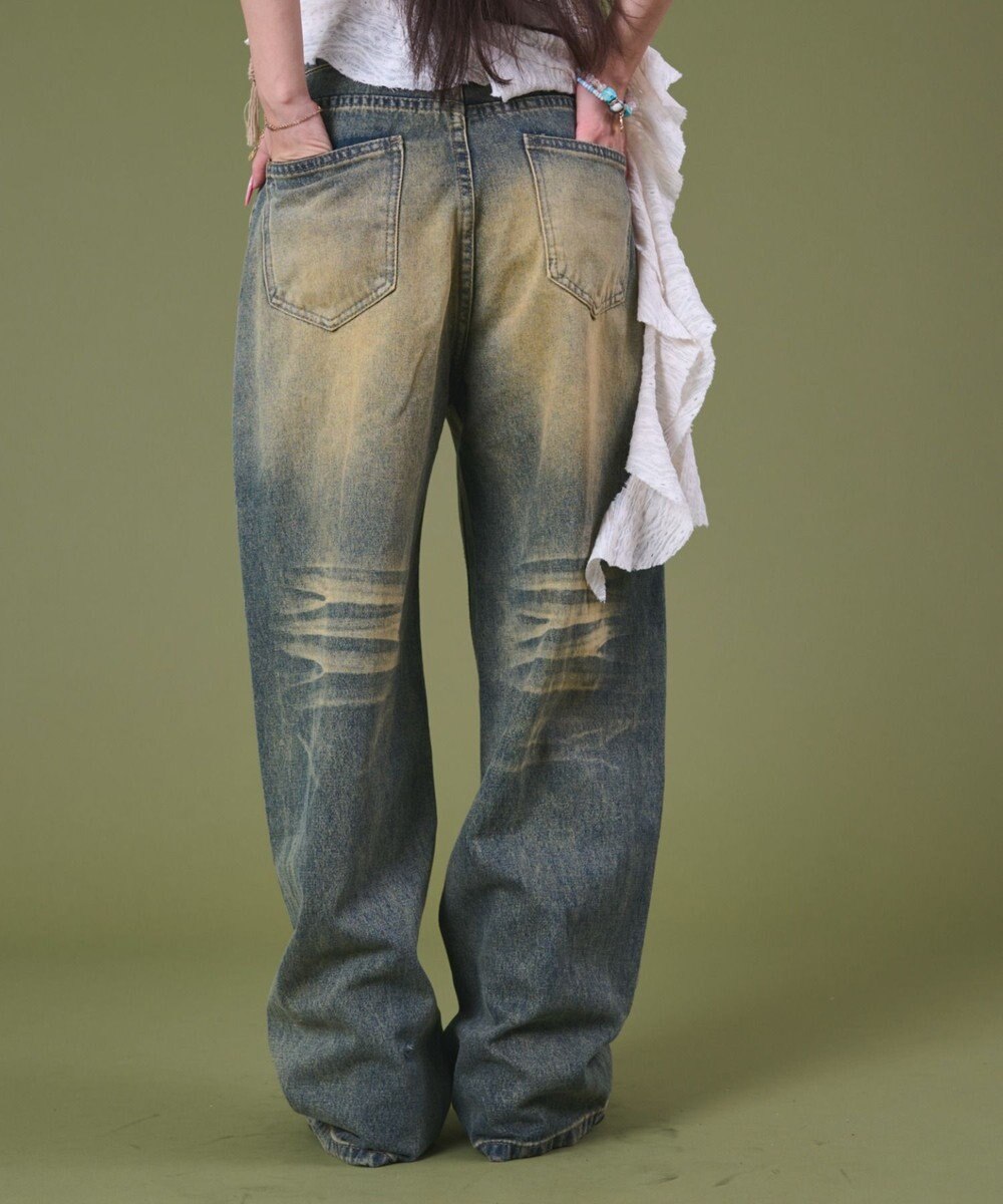 WEGO ブラストバギーデニム 