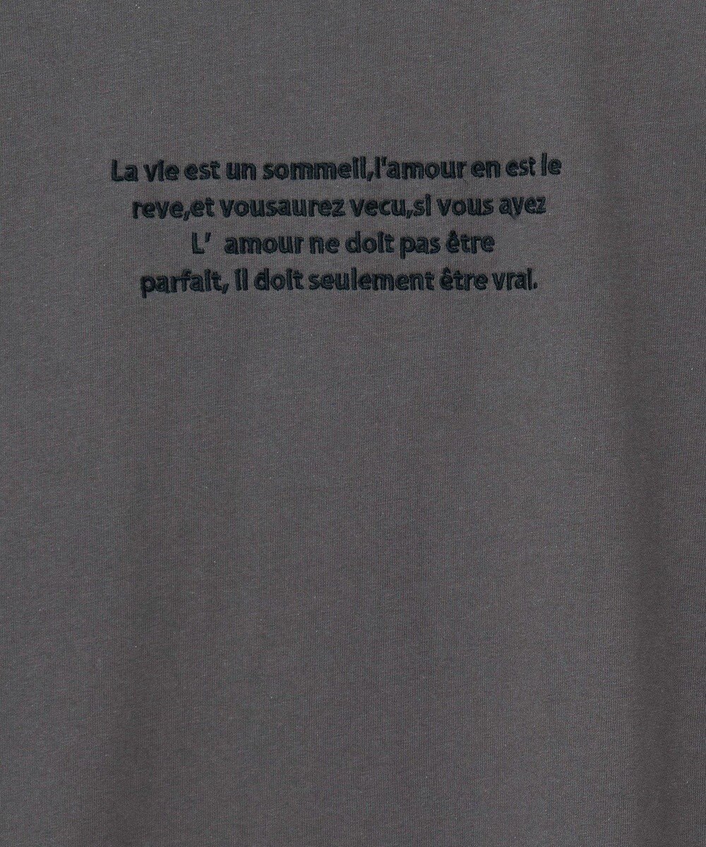 Green Parks ・ｓｗｉｎｇ　ｂｙ　フレンチスリーブ刺繍ＴＥＥ 