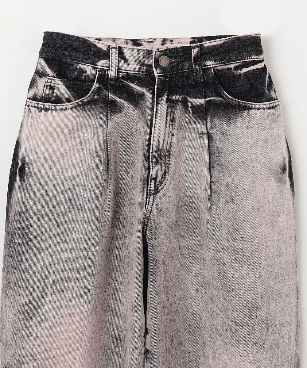 GRACE CONTINENTAL タイダイコクーンデニムパンツ 