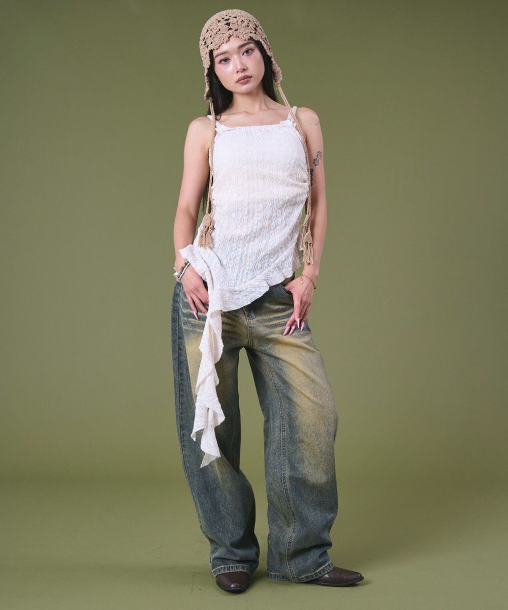 WEGO ブラストバギーデニム 