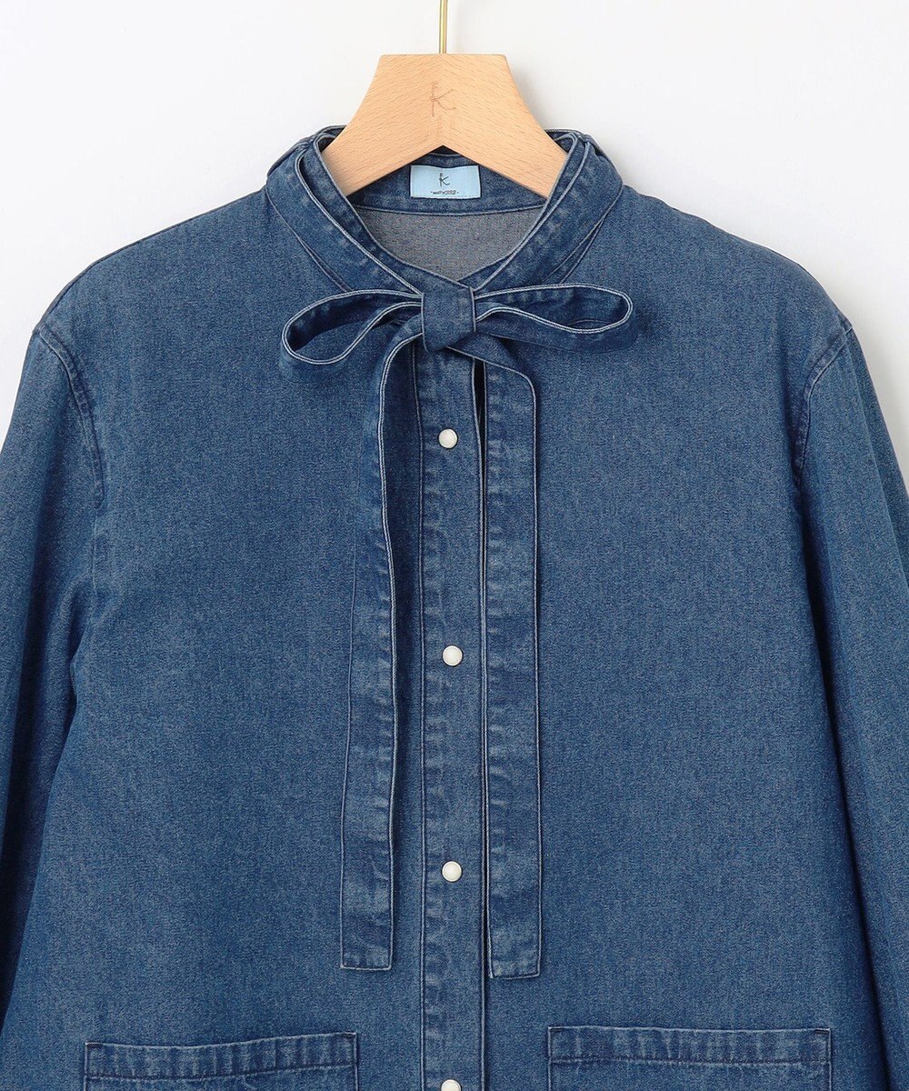 組曲 S デニム シャツジャケット 