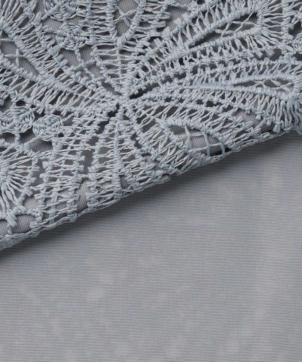 J.PRESS LADIES レースコンビジャージー カットソー 