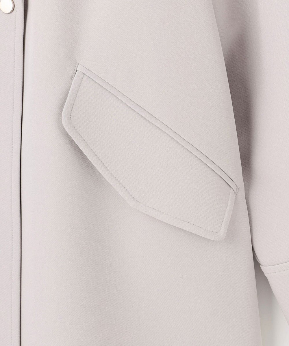 ANY SIS 【2WAY】エレカジストレッチミドルトレンチ コート 