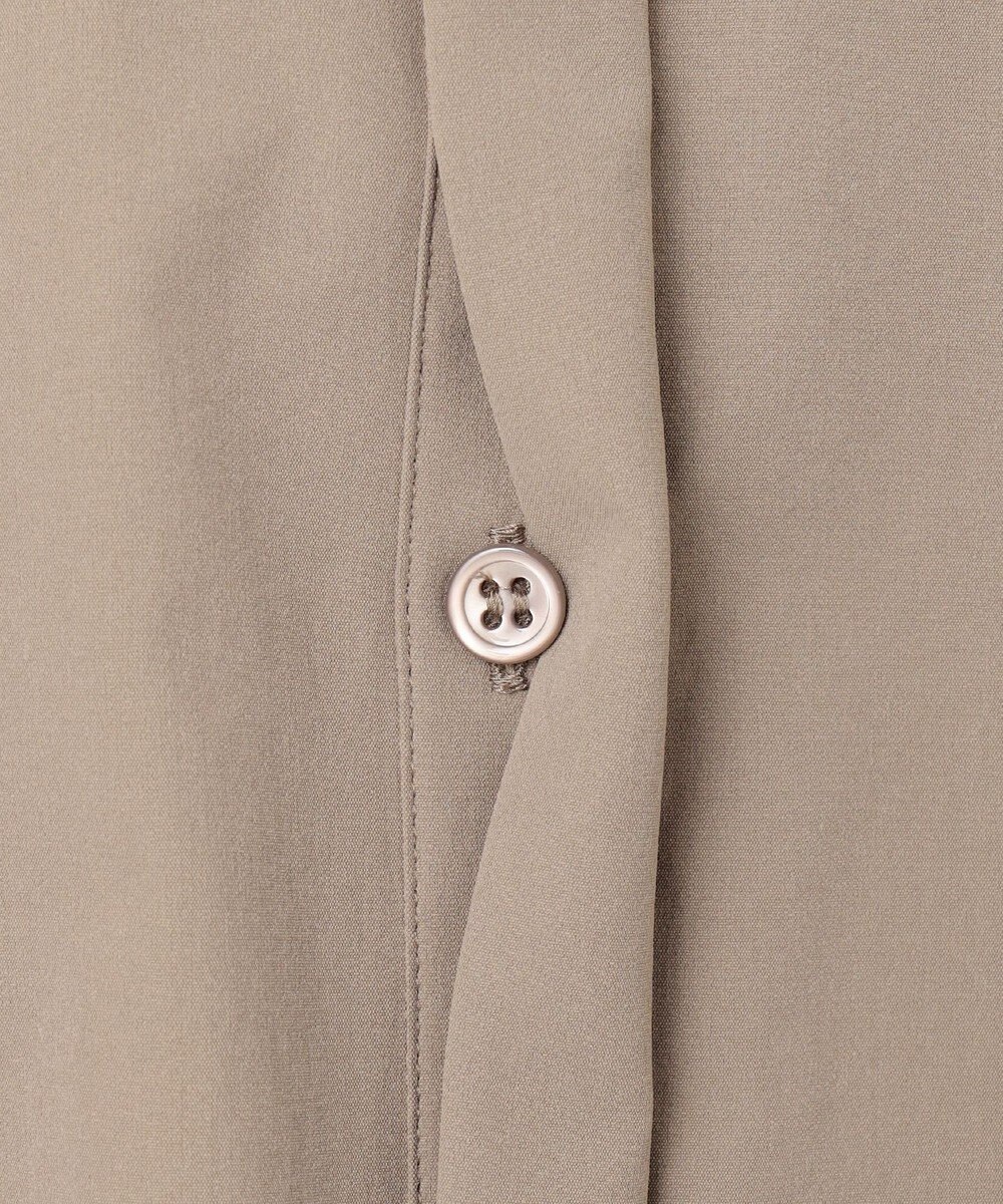 ICB 【接触冷感・UVカット・洗える】ヴィンテージスパンブロード デザインブラウス 