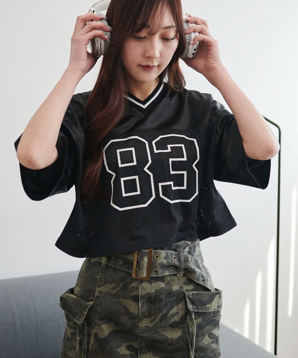 WEGO ゲームナンバリングサテンショートT 