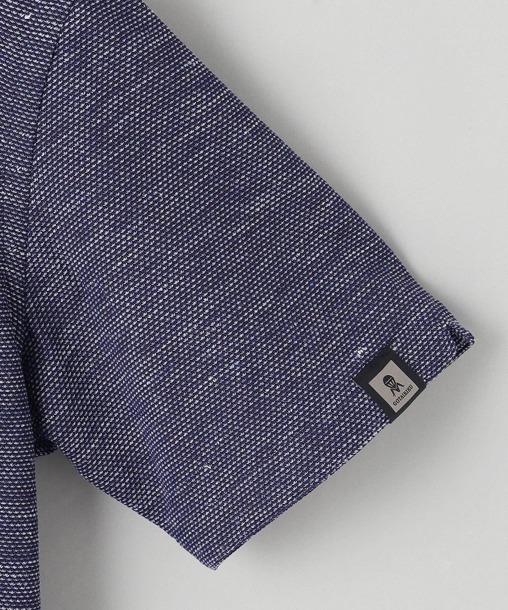 GOTAIRIKU 【麻混の清涼感】ノルマンディーリネン ボタンダウンポロシャツ(24年モデル) 