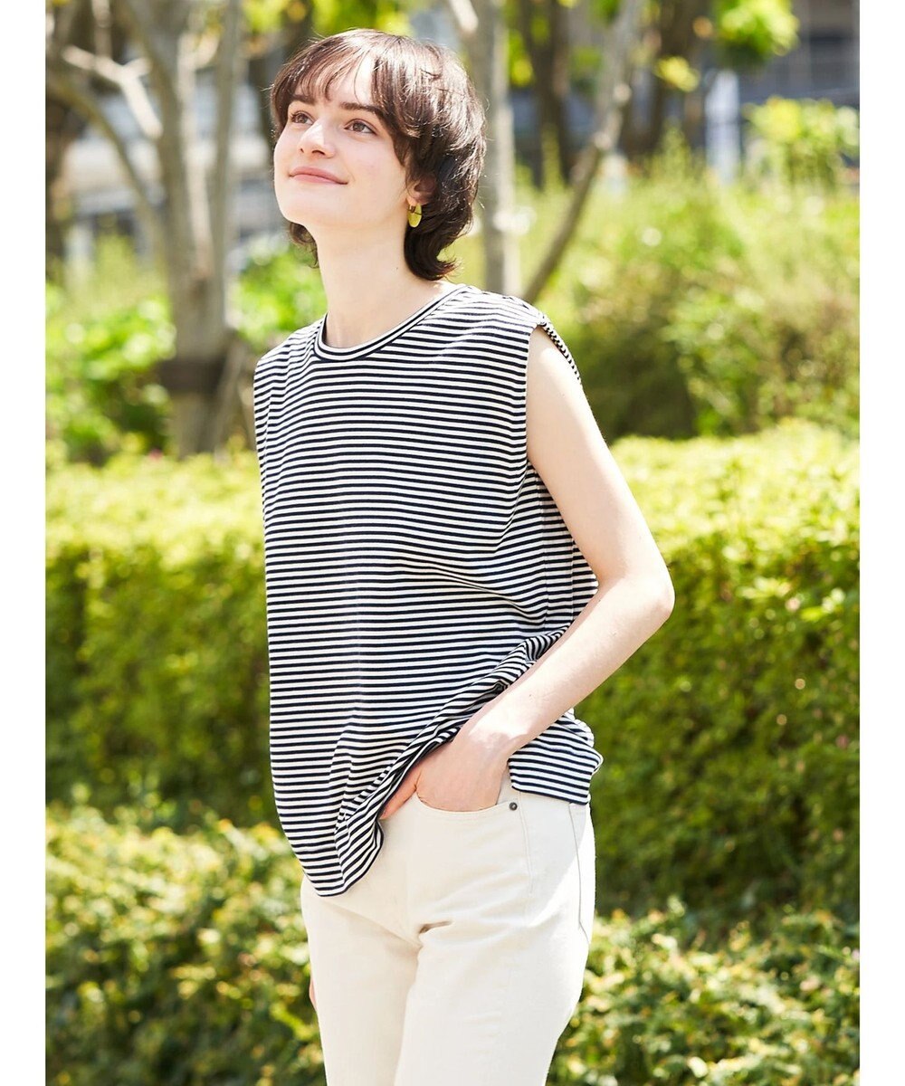 AMERICAN HOLIC ショルダータックノースリーブプルオーバー 