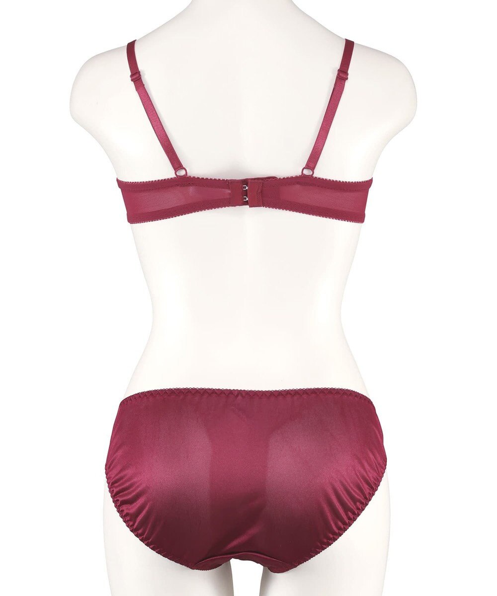 San-ai Resort（三愛水着楽園） 【WEB限定】【プチプラブラセット】純欲カラーヌーディーレーシーストリングブラ＆ショーツセット 【northerly】 