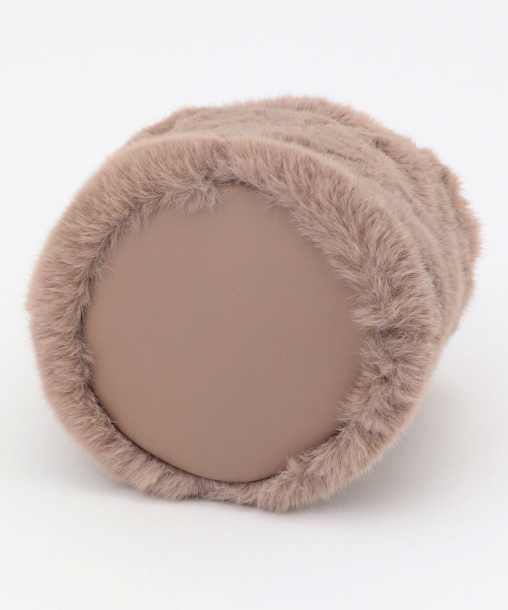 TOCCA 【ショルダー取り外し可能】MILKY TEA FURBAG ファーバッグ 