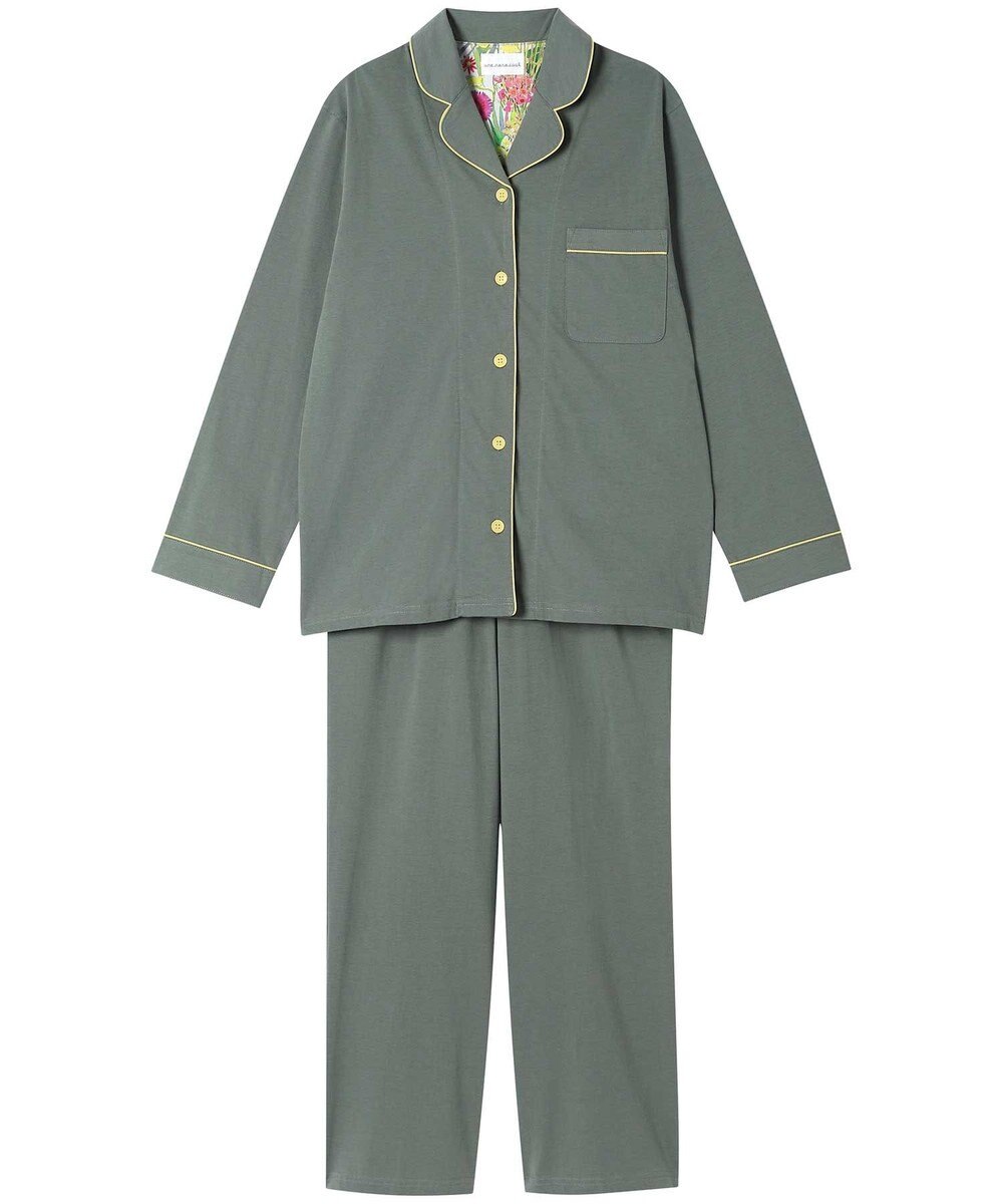 une nana cool 【綿100％】ハイゲージ天竺パジャマ　ＭＡＤＥ　ＷＩＴＨ　ＬＩＢＥＲＴＹ　ＦＡＢＲＩＣ 