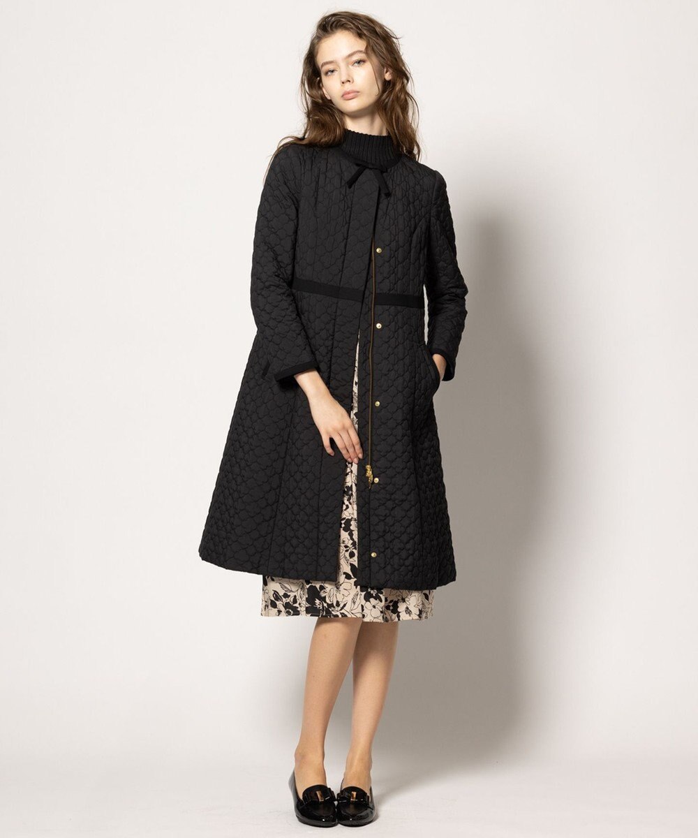 TOCCA 【消臭・洗える】CLOVER CARPET キルト中綿ロングコート 