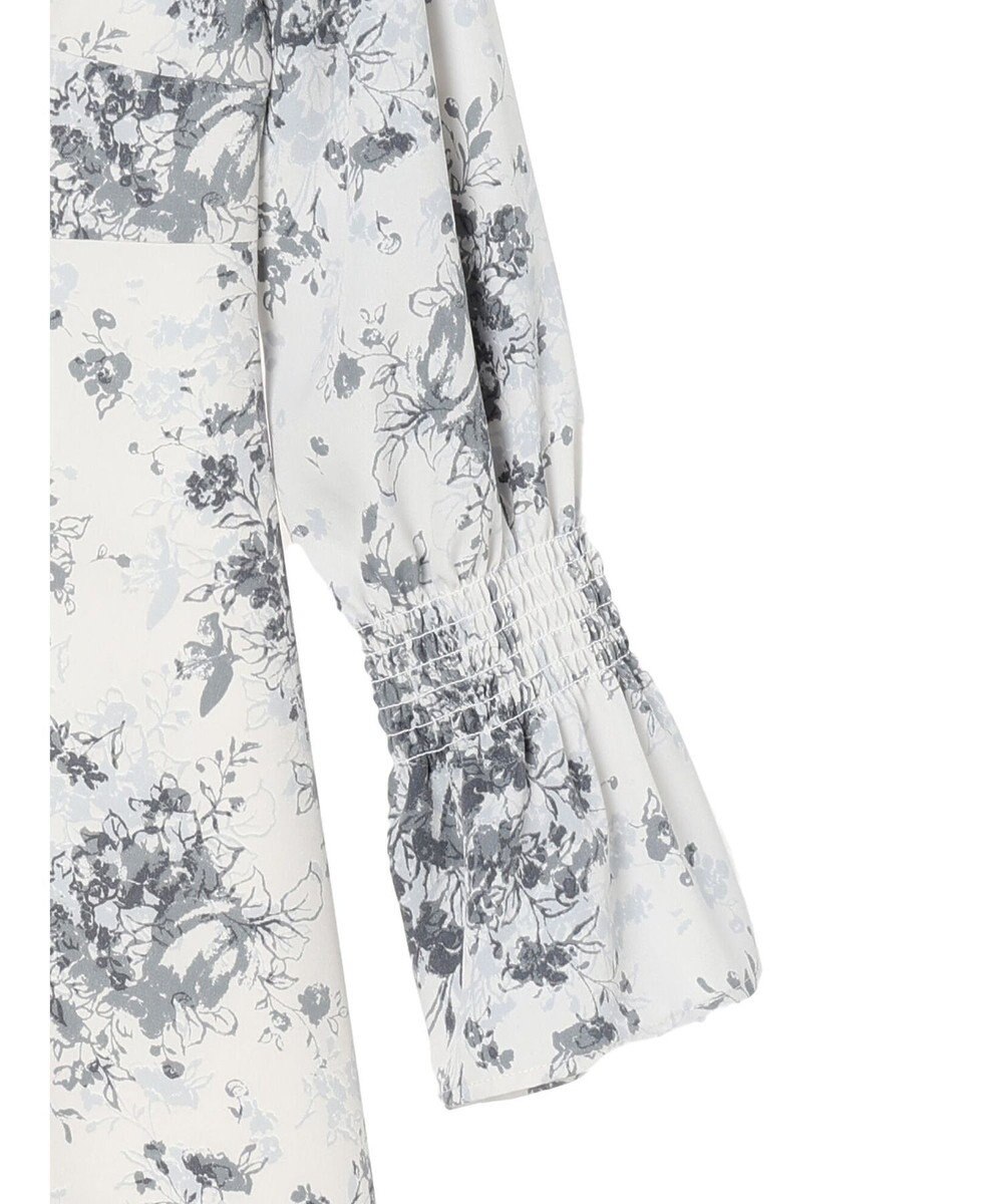 Maison de FLEUR フラワープリントワンピース 