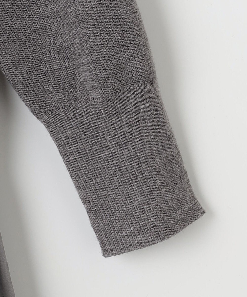 自由区 【カタログ掲載】ウールミラノ異素材 ワンピース 