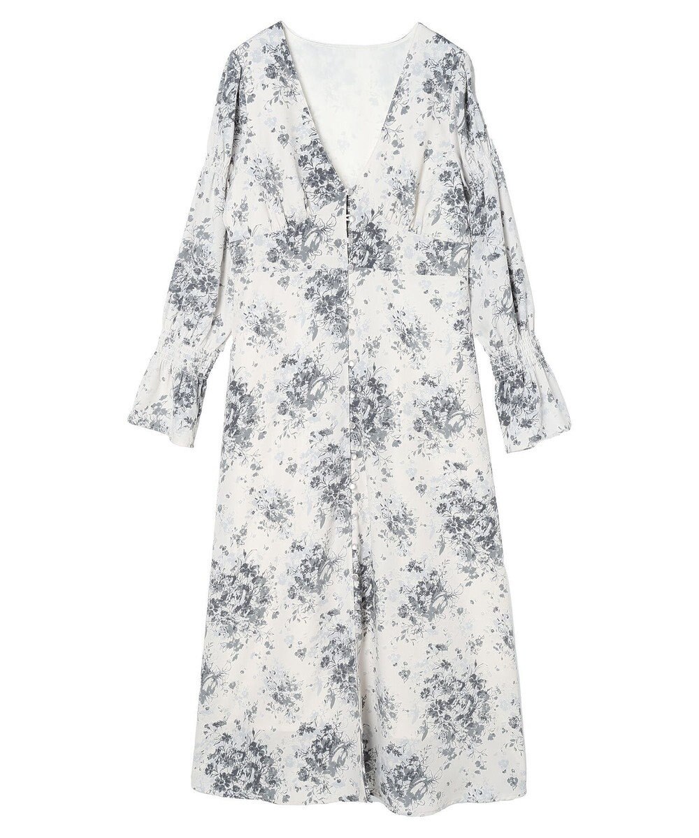 Maison de FLEUR フラワープリントワンピース 