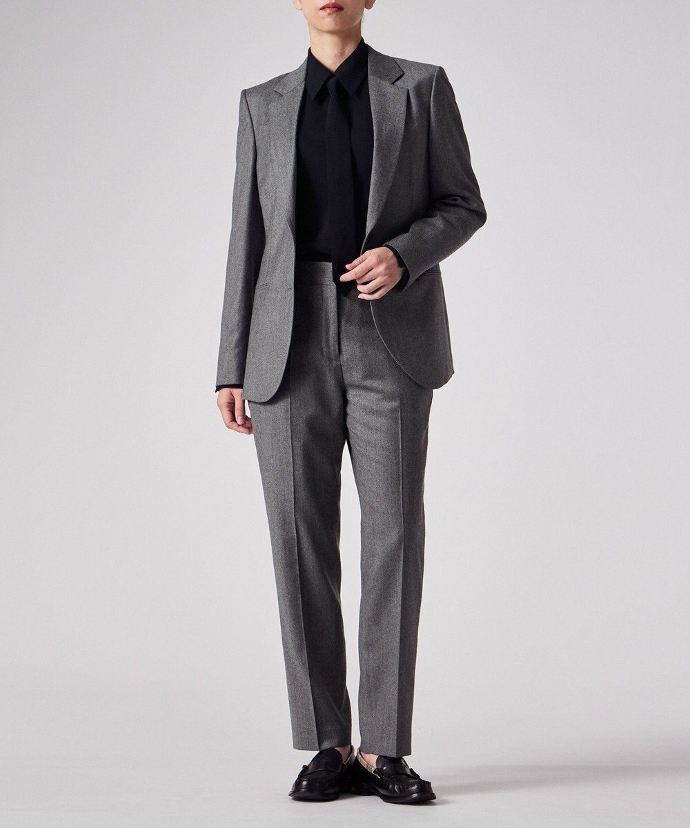 Paul Smith カシミアブレンド フランネル テーパードパンツ 