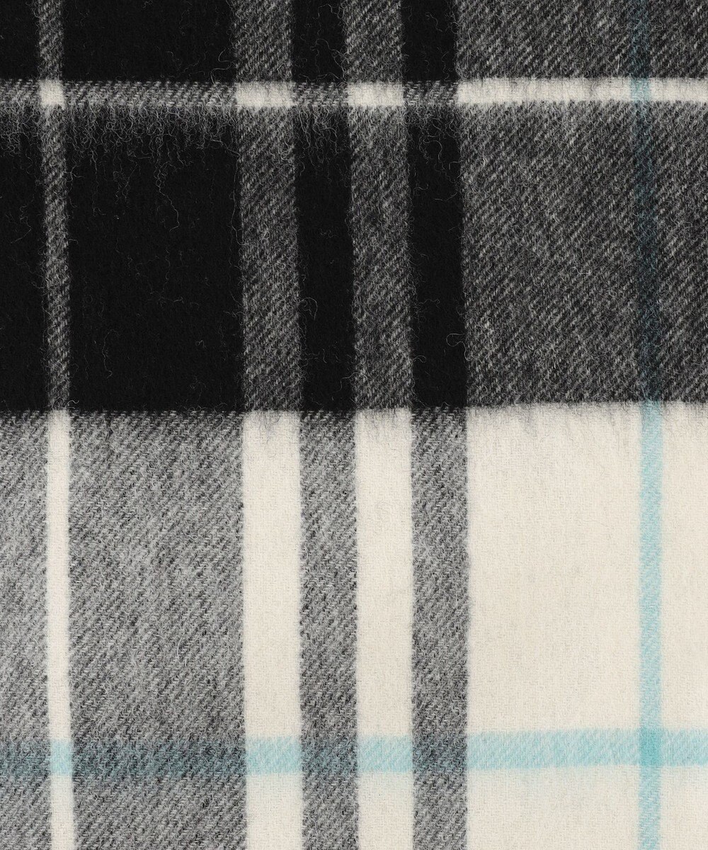 組曲 ウールチェックストール 