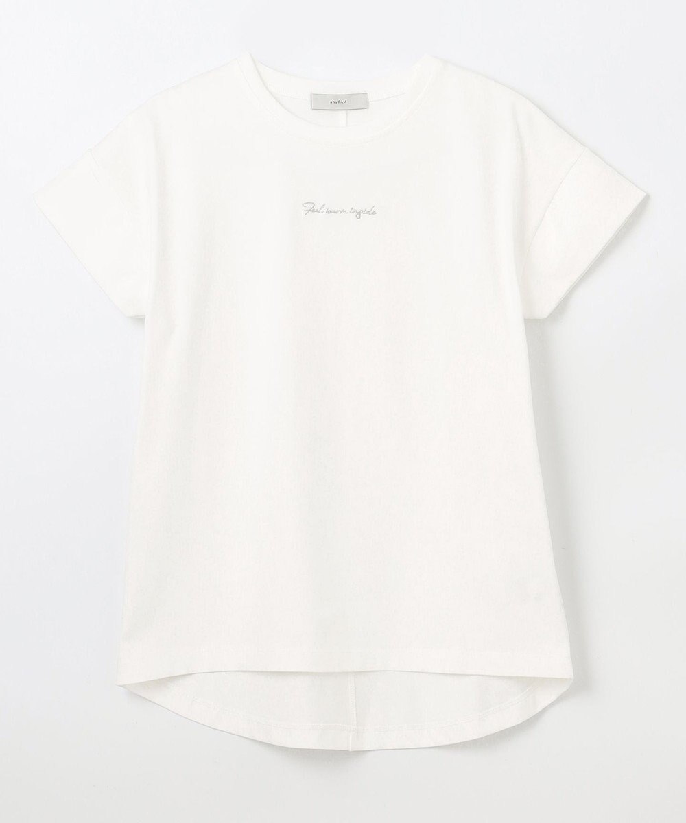 ANY エンブロイダリーロゴTシャツ 