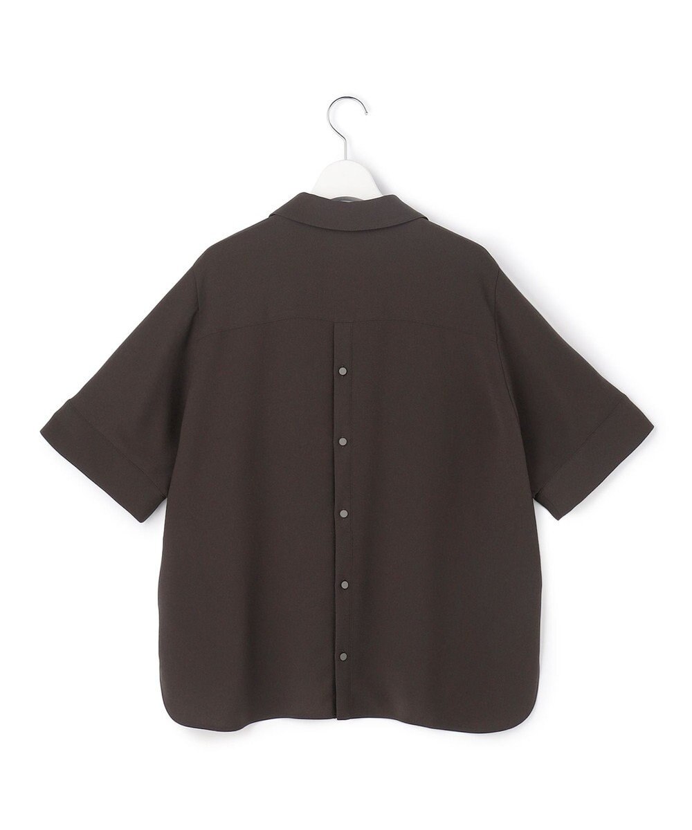 23区 S 【先行予約】ストレッチジョーゼット スキッパーネック ブラウス 
