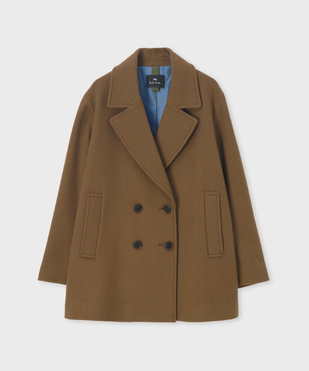Paul Smith ウールカルゼ ショート ピーコート 