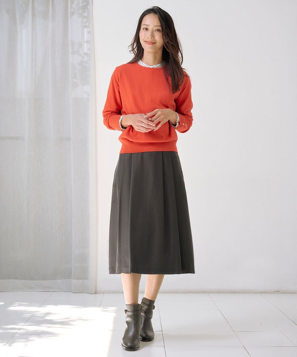 J.PRESS LADIES S サイロチェック ストライプ ブラウス 