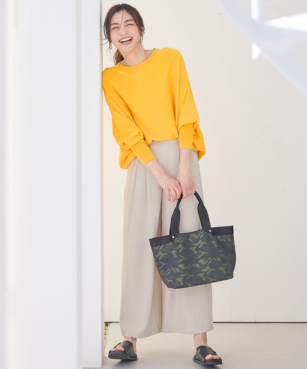 ANY 【洗濯機可/UVカット/接触冷感】クールタッチボクシーニット 