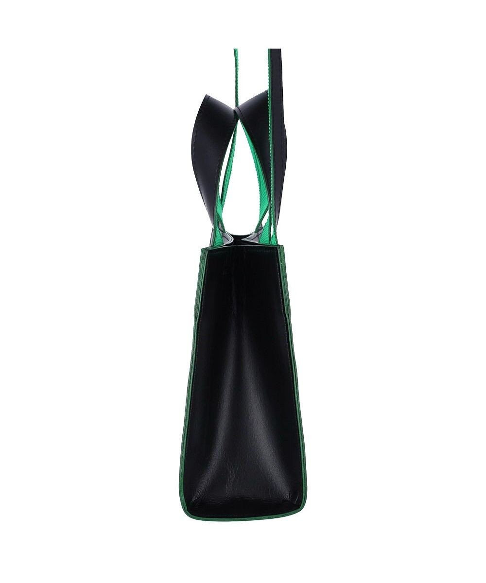 tsumori chisato CARRY キラネコエコレザー ハンドバッグ 2way ショルダーバッグ 