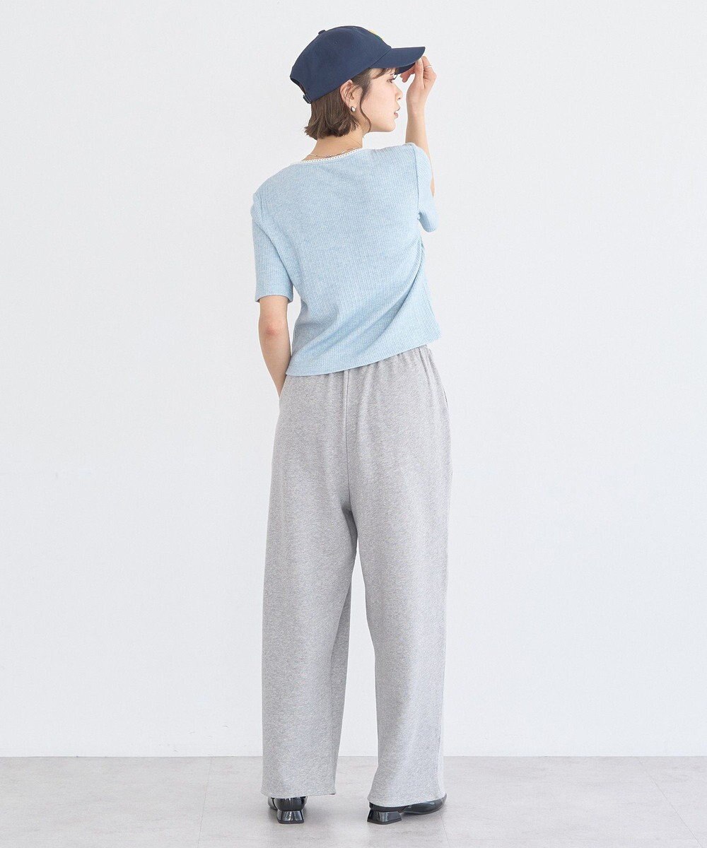 earth music&ecology チェーンリブラメカットソー 